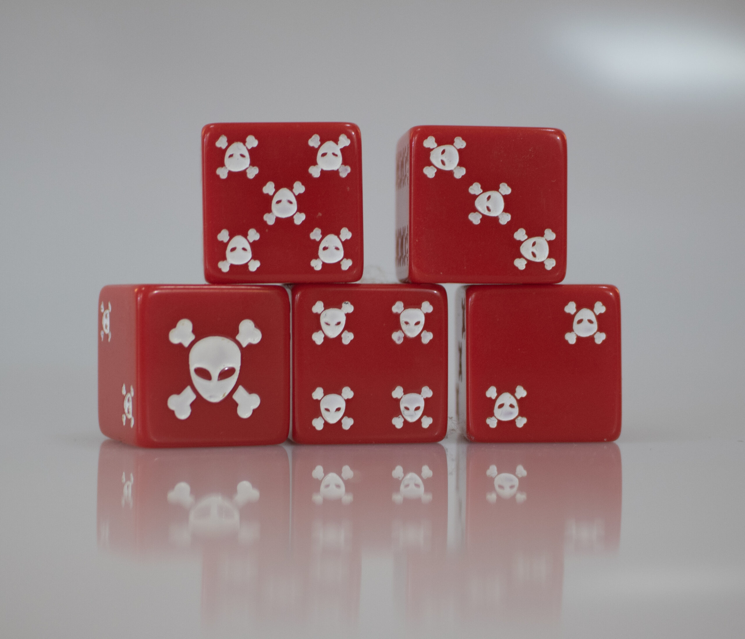 Oversized Stat Check Dice set of five