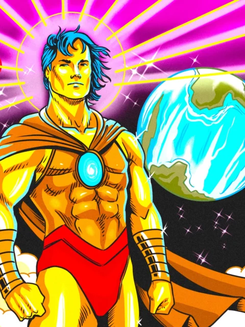 Alternative view of A Loving God Art Canvas Wall Art from Ward TCG