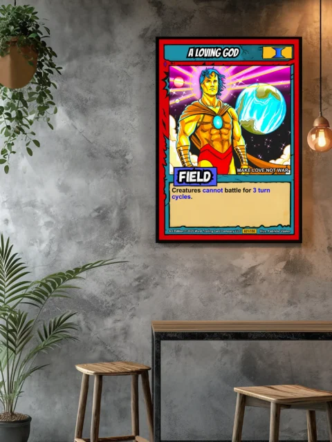 A Loving God Canvas Wall Art from Ward TCG