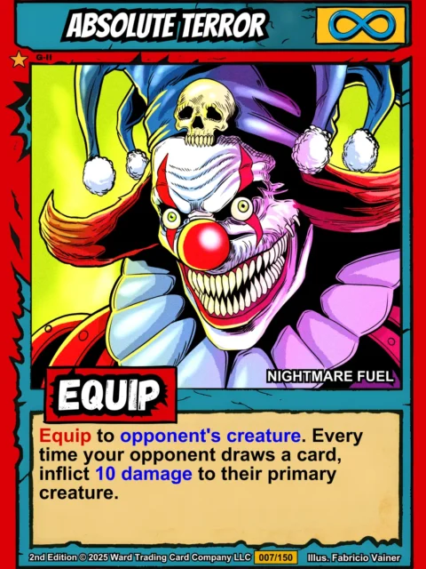 Alternative view of Absolute Terror Canvas Wall Art from Ward TCG