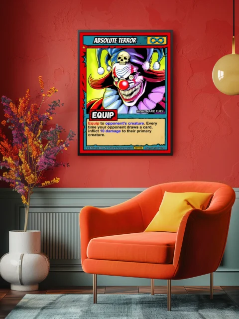 Absolute Terror Canvas Wall Art from Ward TCG