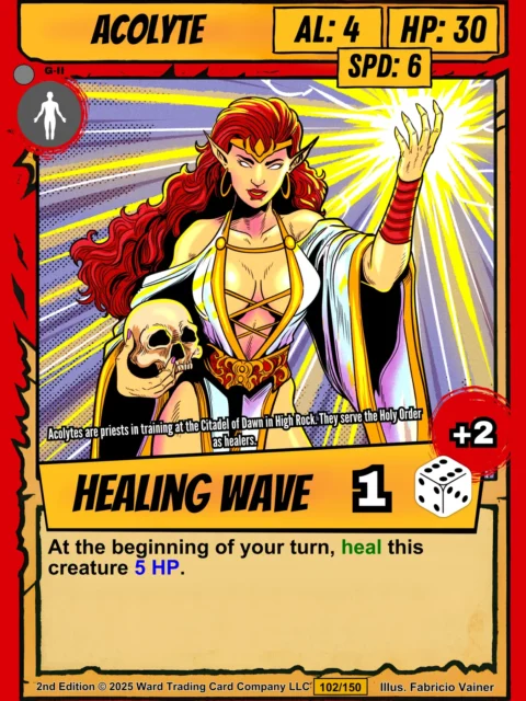 Alternative view of Acolyte Gallery Archival Print from Ward TCG