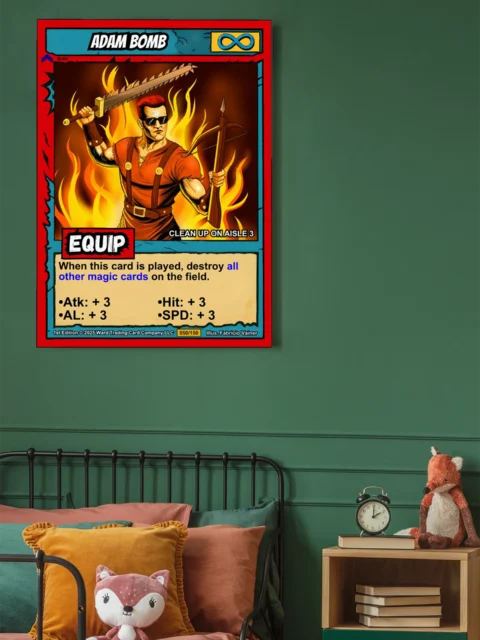 Adam Bomb Canvas Wall Art from Ward TCG