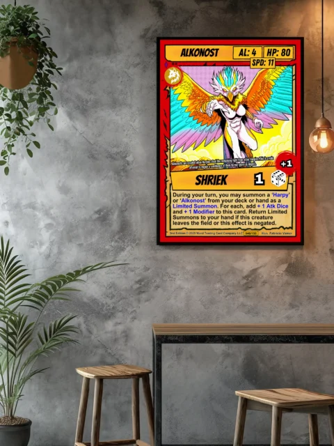 Alkonost Canvas Print from Ward TCG