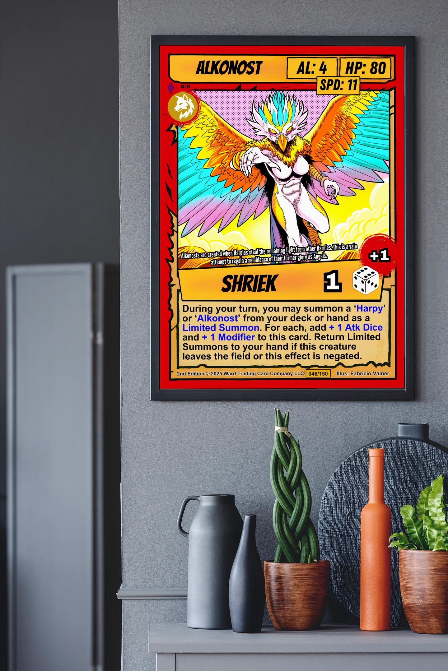 Alkonost Canvas Print from Ward TCG - Image 3