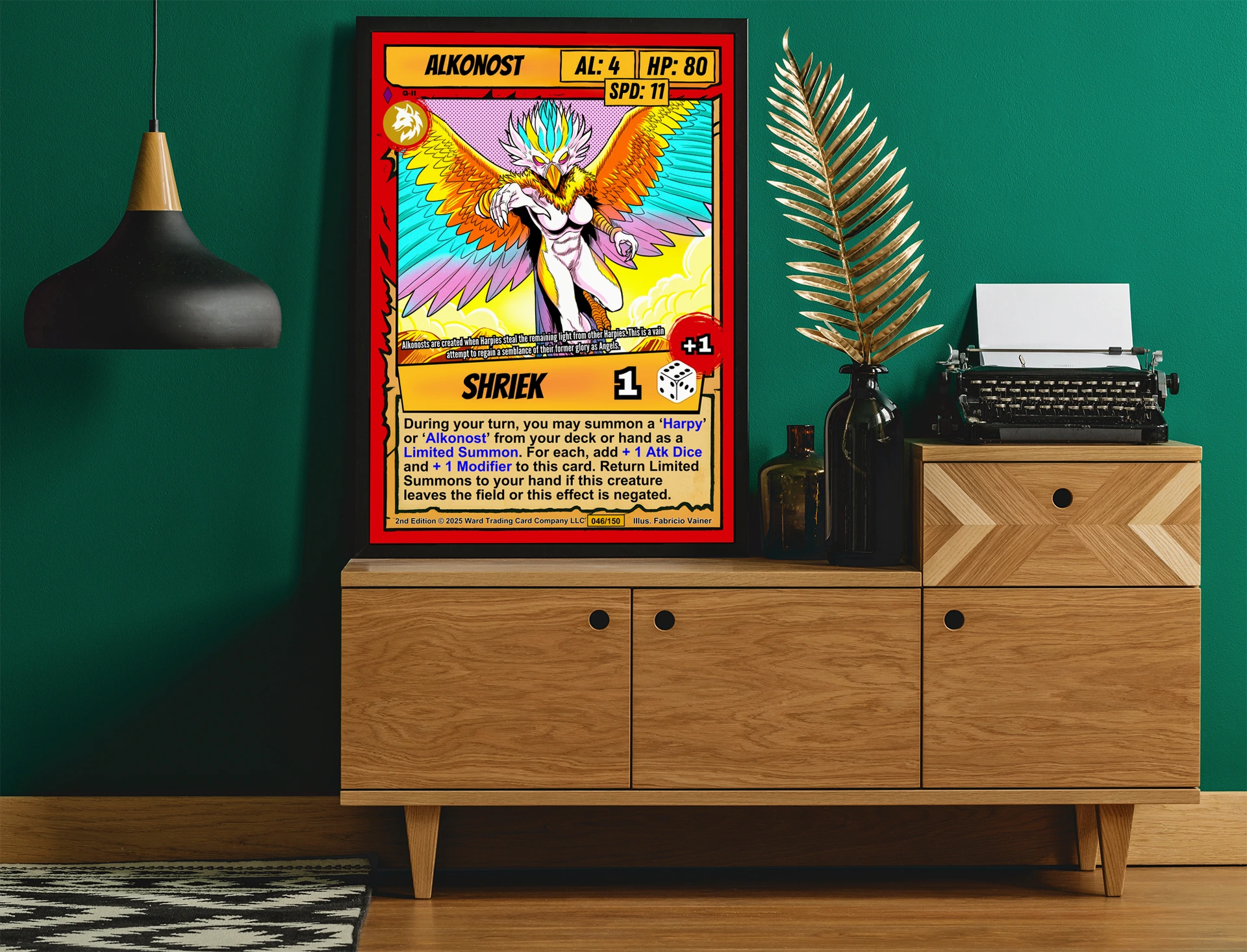 Alkonost Canvas Print from Ward TCG - Image 5