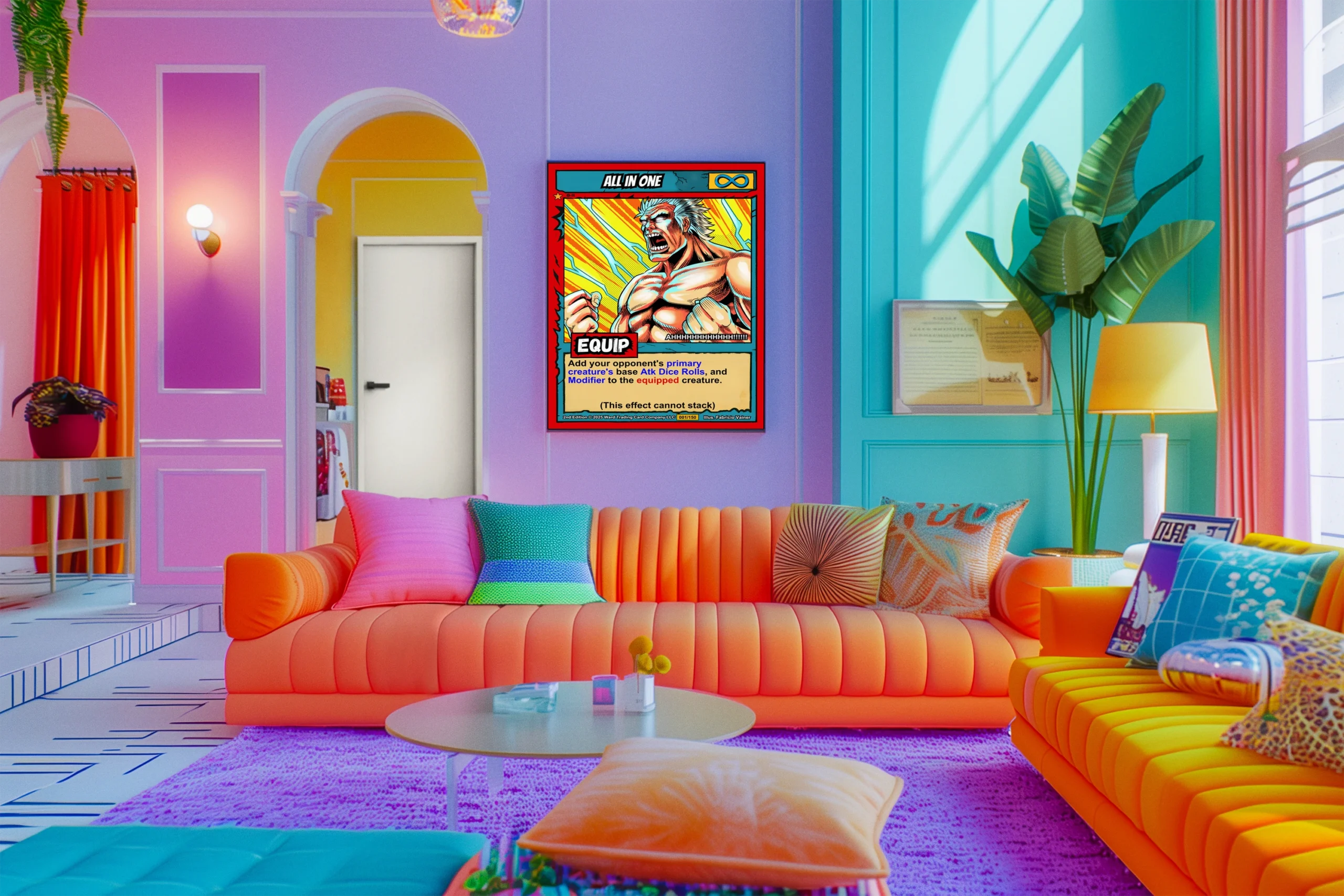 All In One Gallery Canvas Print from Ward TCG - Image 4