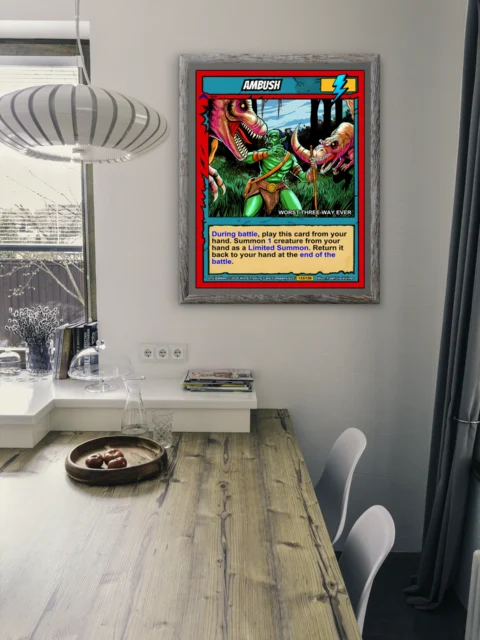 Ambush Fantasy Canvas Print from Ward TCG