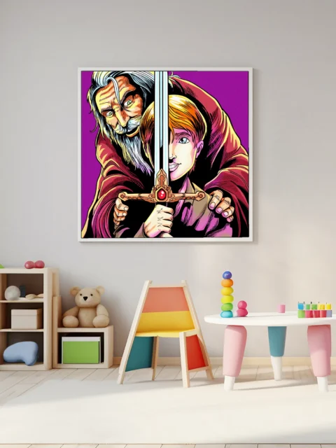 Ancestral Sword Art Canvas Wall Art from Ward TCG