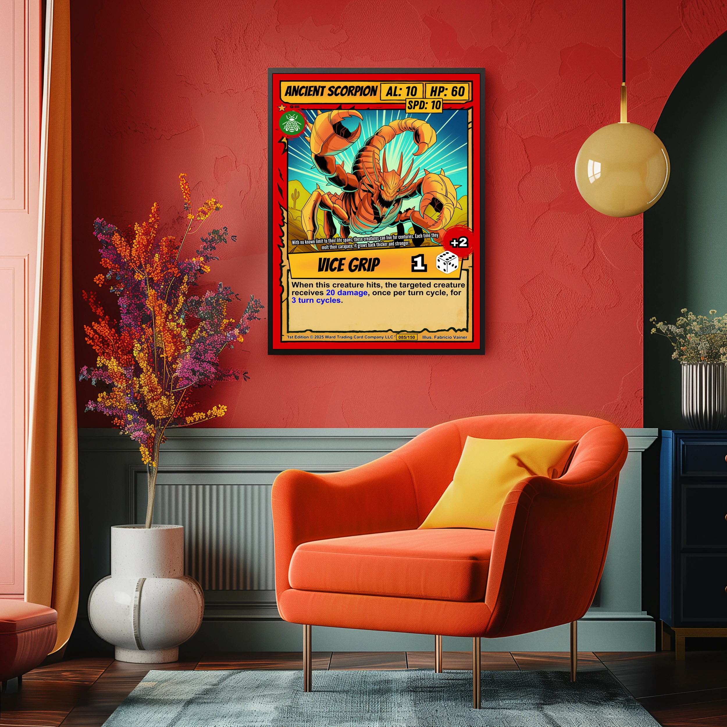 Ancient Scorpion Gallery Canvas Print from Ward TCG - Image 5