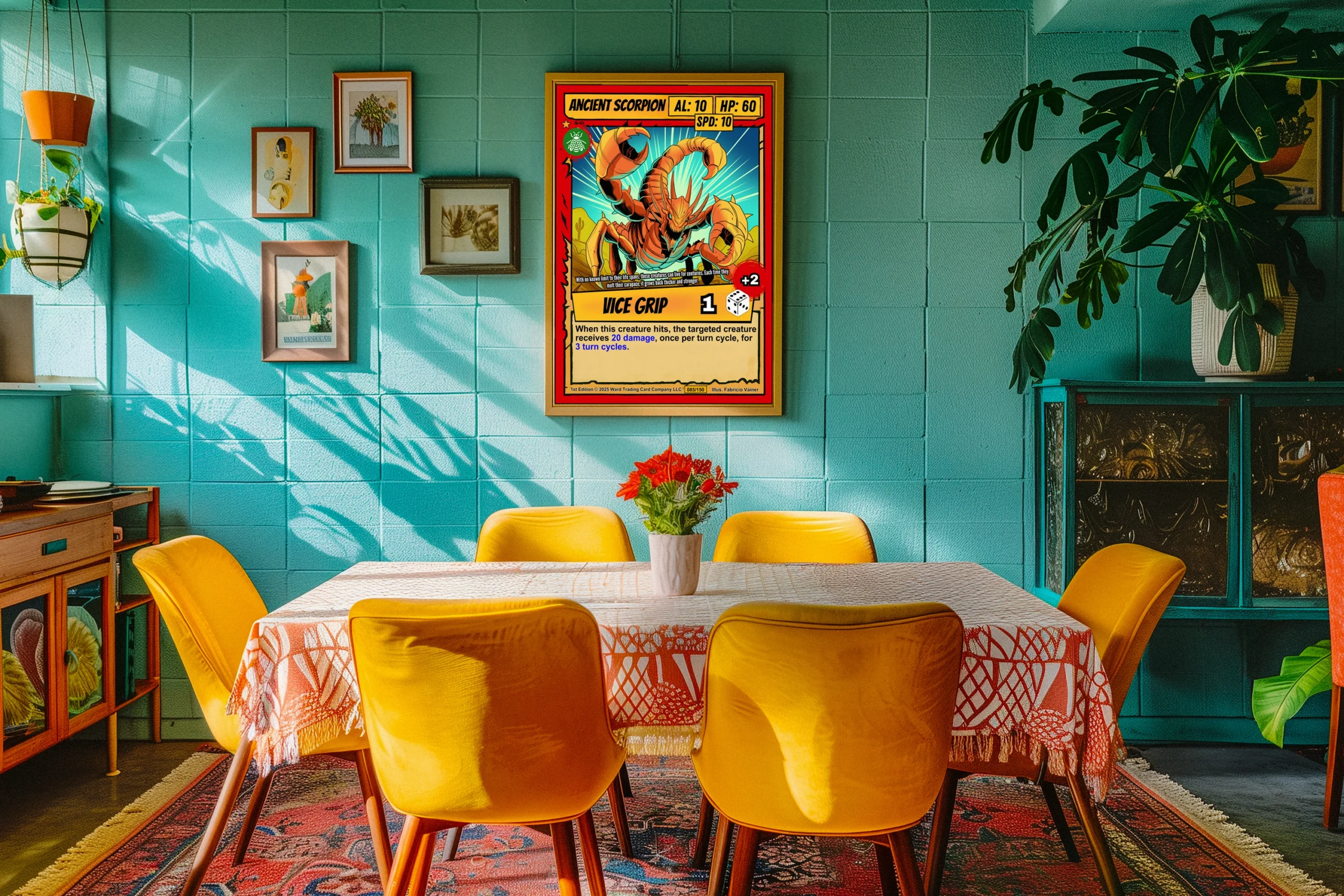 Ancient Scorpion Gallery Canvas Print from Ward TCG