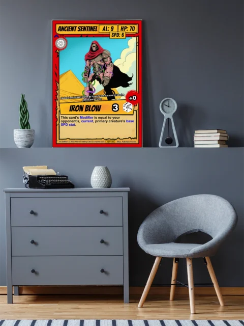 Ancient Sentinel Fantasy Canvas Print from Ward TCG