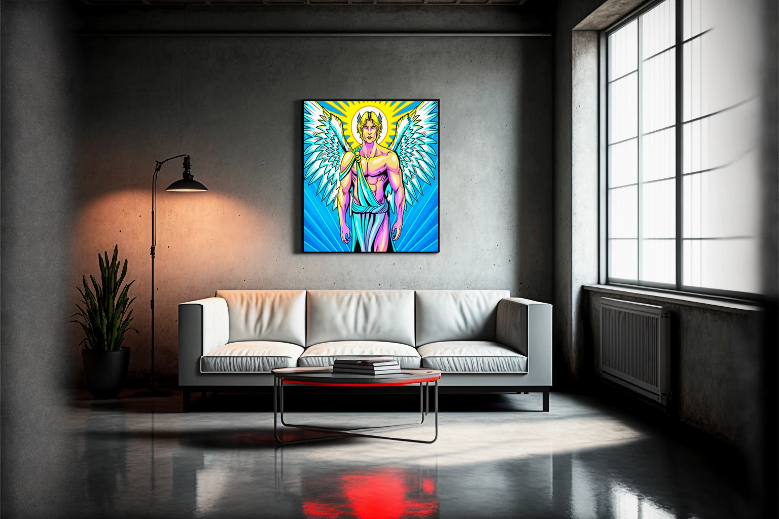 Angel Art Canvas Print from Ward TCG - Image 5