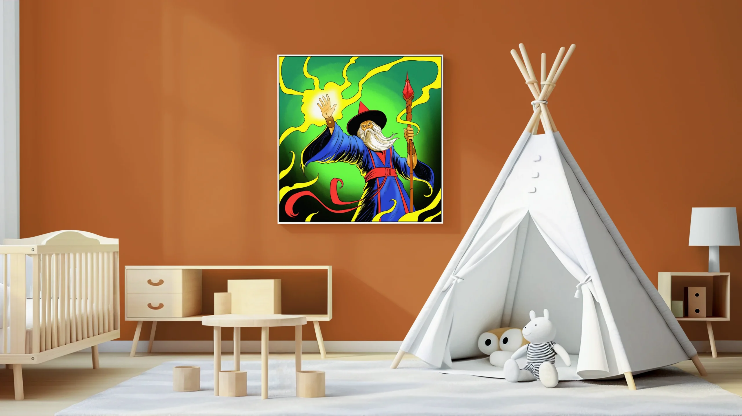 Arcane Power Art Gallery Canvas Print from Ward TCG