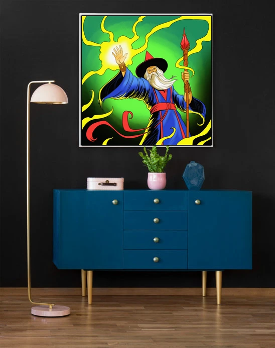 Arcane Power Art Gallery Canvas Print from Ward TCG - Image 4