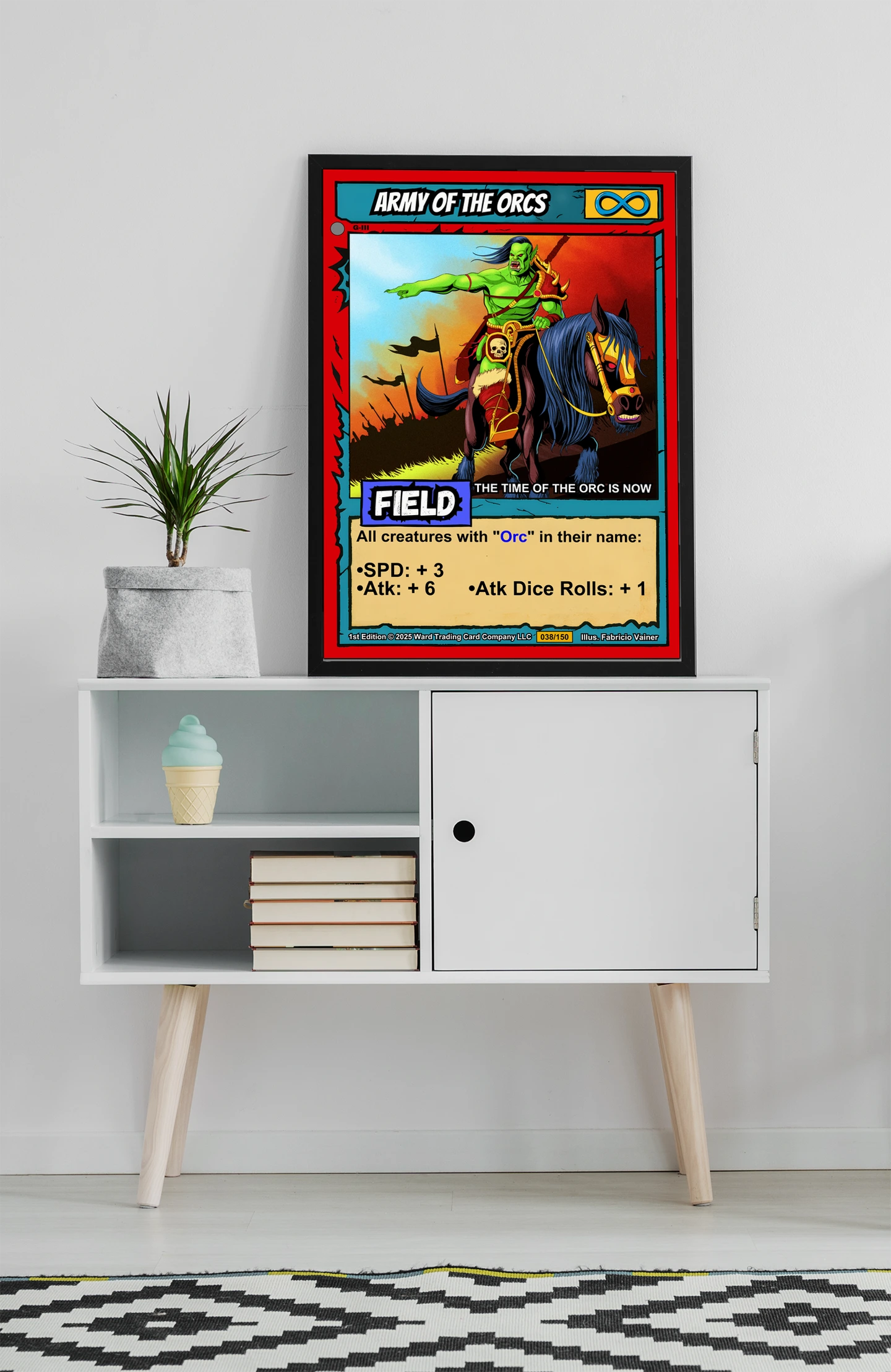 Army Of The Orcs Fantasy Wall Art from Ward TCG - Image 4