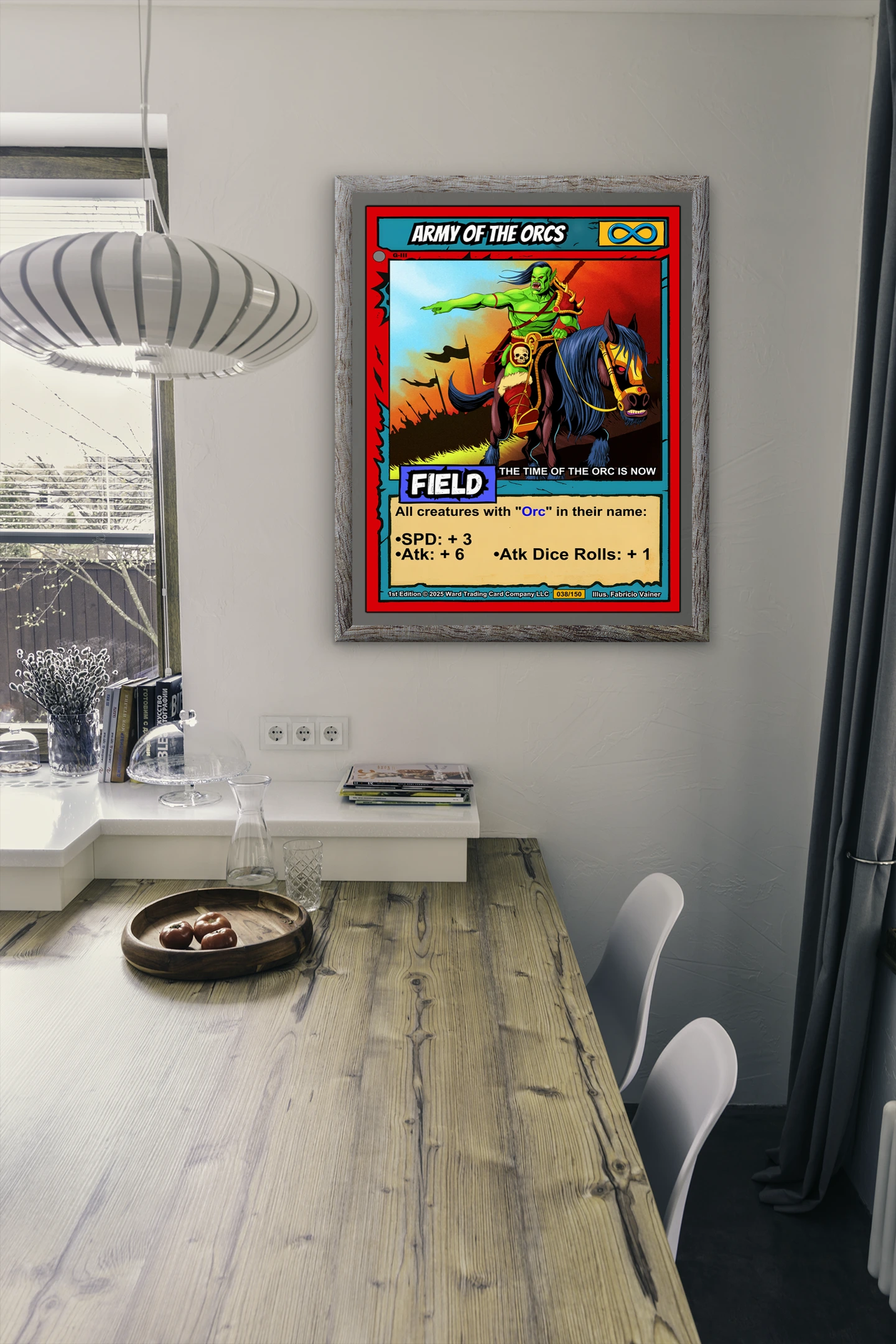 Army Of The Orcs Fantasy Wall Art from Ward TCG - Image 3