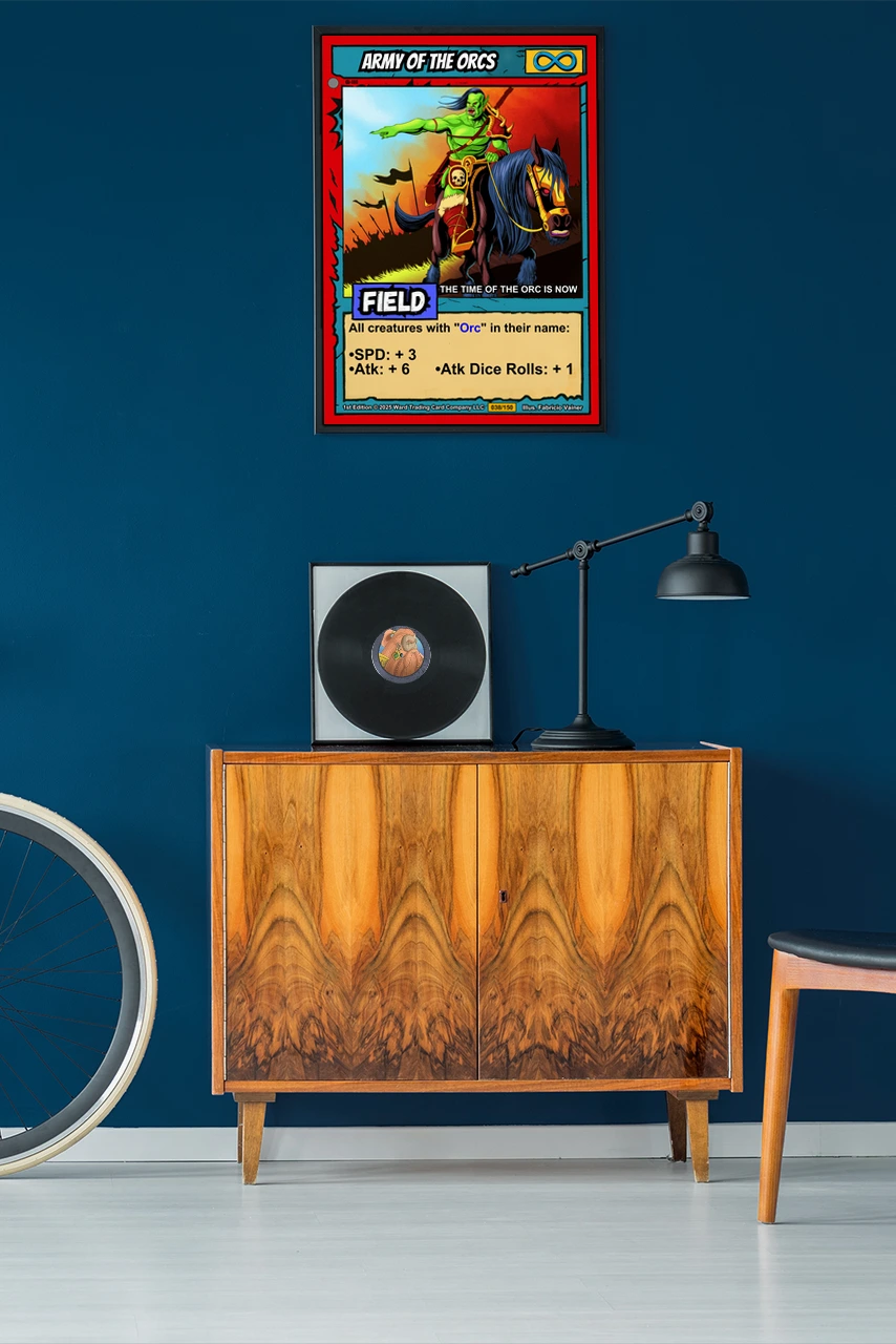 Army Of The Orcs Fantasy Wall Art from Ward TCG