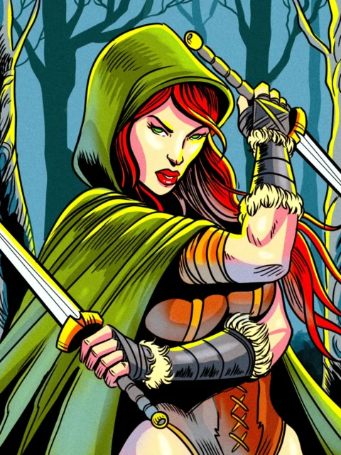 Alternative view of Assassin Art Gallery Canvas Print from Ward TCG