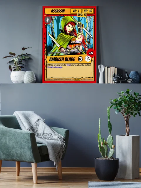 Assassin Gallery Canvas Print from Ward TCG