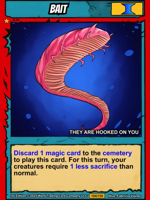 Alternative view of Bait Gallery Archival Print from Ward TCG