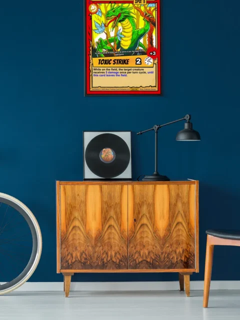 Red border framing orange-yellow header with BASILISK text in blue outlined letters.