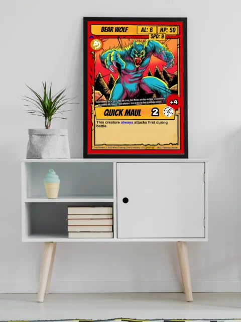 Bear Wolf Gallery Archival Print from Ward TCG