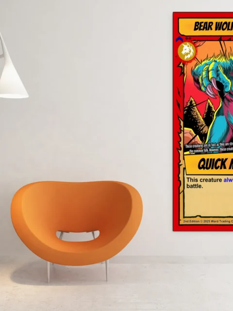 Bear Wolf Gallery Archival Print from Ward TCG