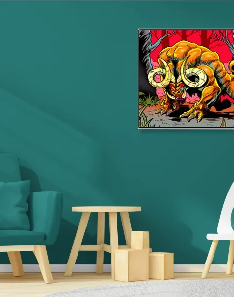 Behemoth Art Fantasy Wall Art from Ward TCG