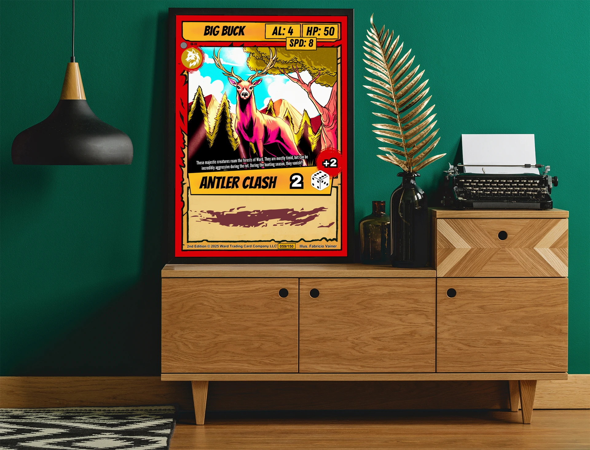 Big Buck Gallery Canvas Print from Ward TCG - Image 4