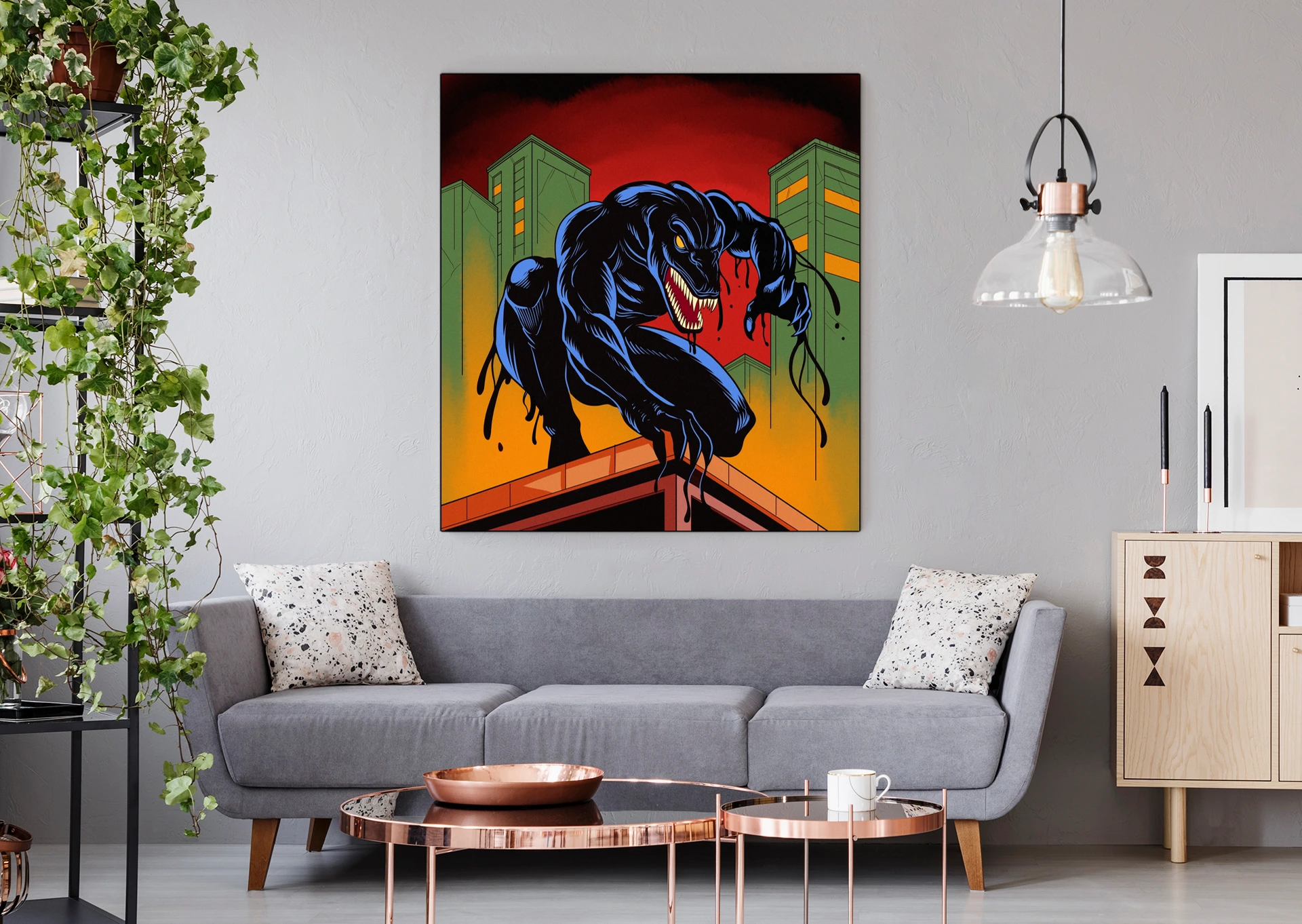 Bio Dino Art Gallery Canvas Print from Ward TCG - Image 5