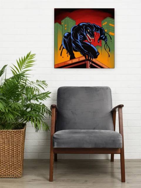 Bio Dino Art Gallery Canvas Print from Ward TCG