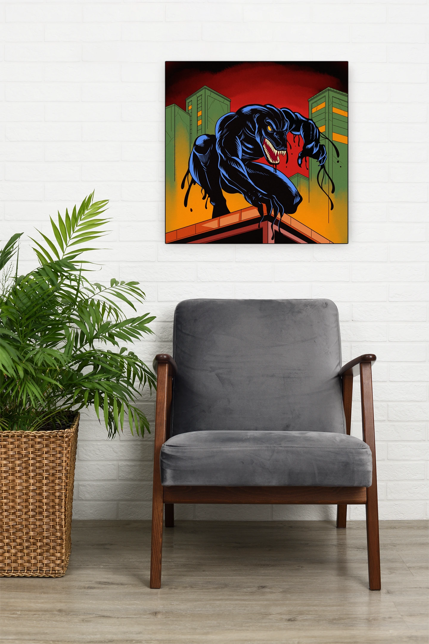 Bio Dino Art Gallery Canvas Print from Ward TCG