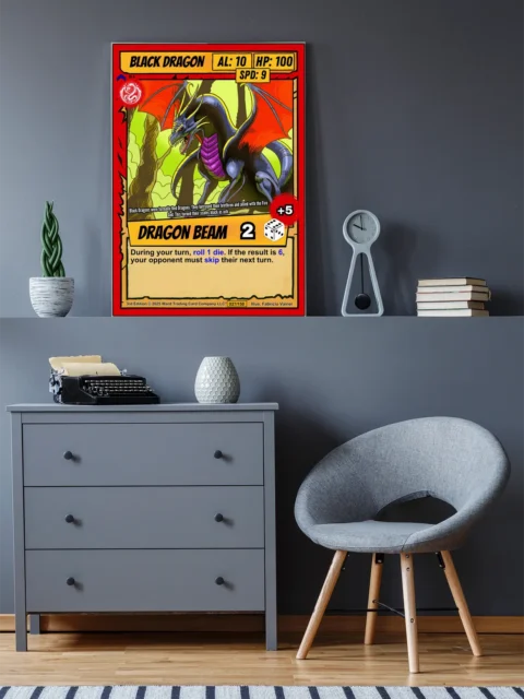 Purple segmented chest plates and menacing red eyes above rows of sharp teeth.