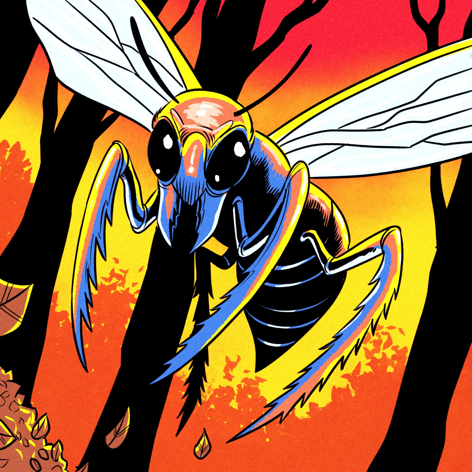 Black Jacket Art Canvas Wall Art from Ward TCG - Image 2