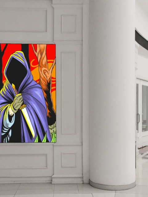 Blade In The Dark Art Fantasy Art Print from Ward TCG