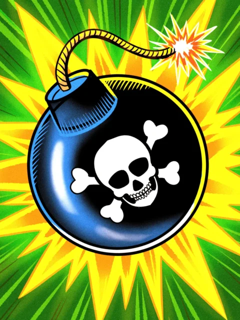 Alternative view of Bomb Art Gallery Archival Print from Ward TCG