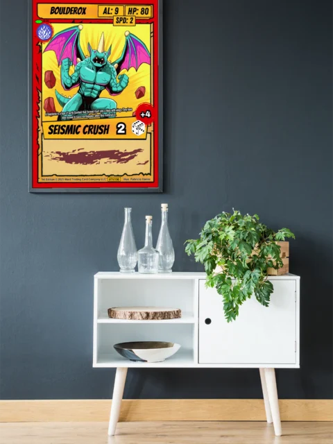 Boulderox Fine Art Canvas from Ward TCG