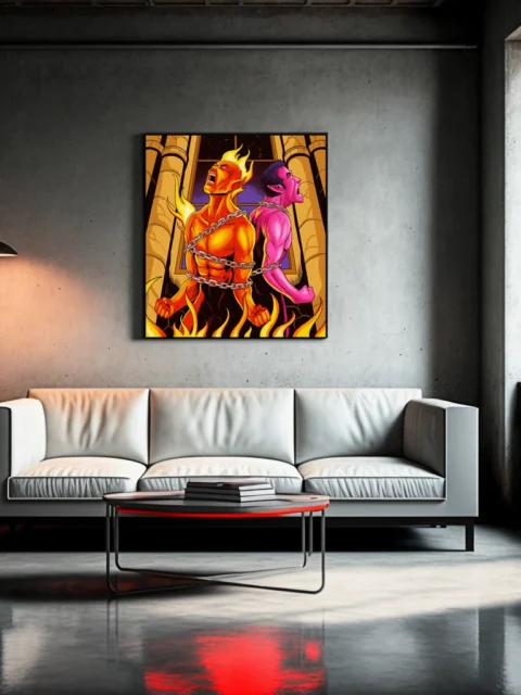 Bound Fate Art Fantasy Wall Art from Ward TCG