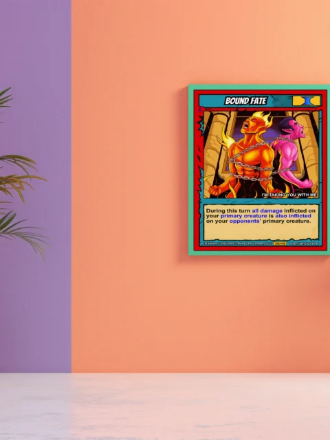 Bound Fate Fantasy Wall Art from Ward TCG