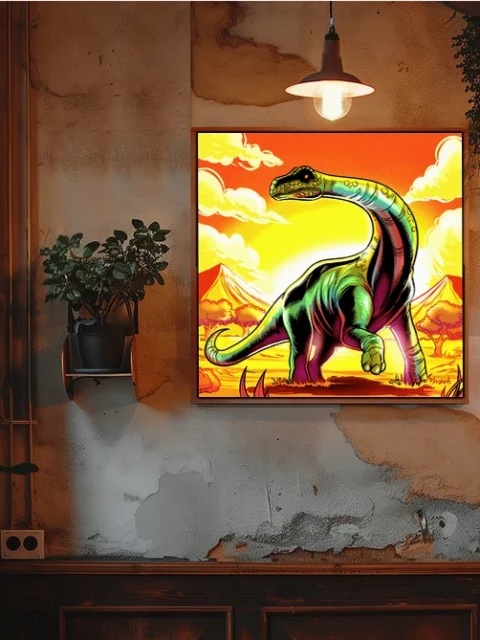 Bronto Art Gallery Canvas Print from Ward TCG