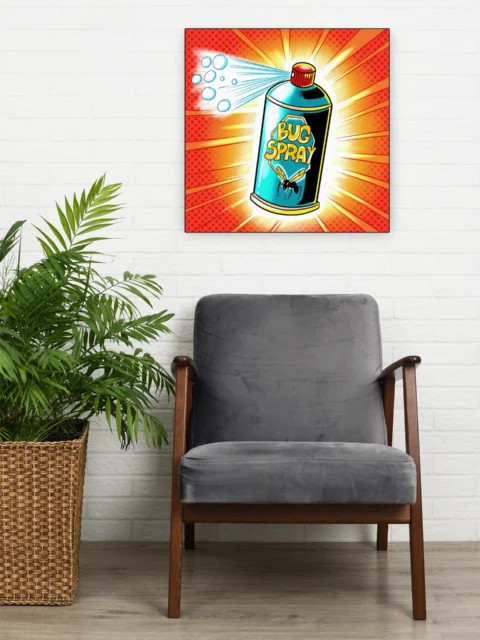 Bug Spray Art Fantasy Canvas Artwork from Ward TCG
