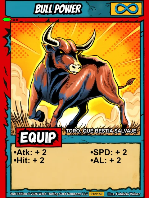 Alternative view of Bull Power Gallery Archival Print from Ward TCG
