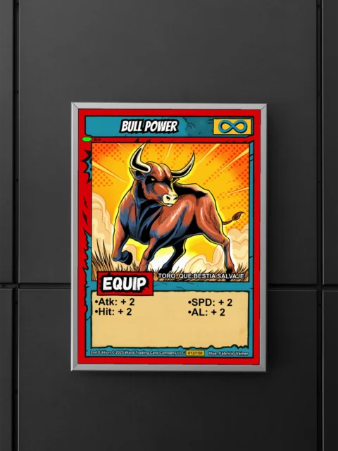 Bull Power Gallery Archival Print from Ward TCG