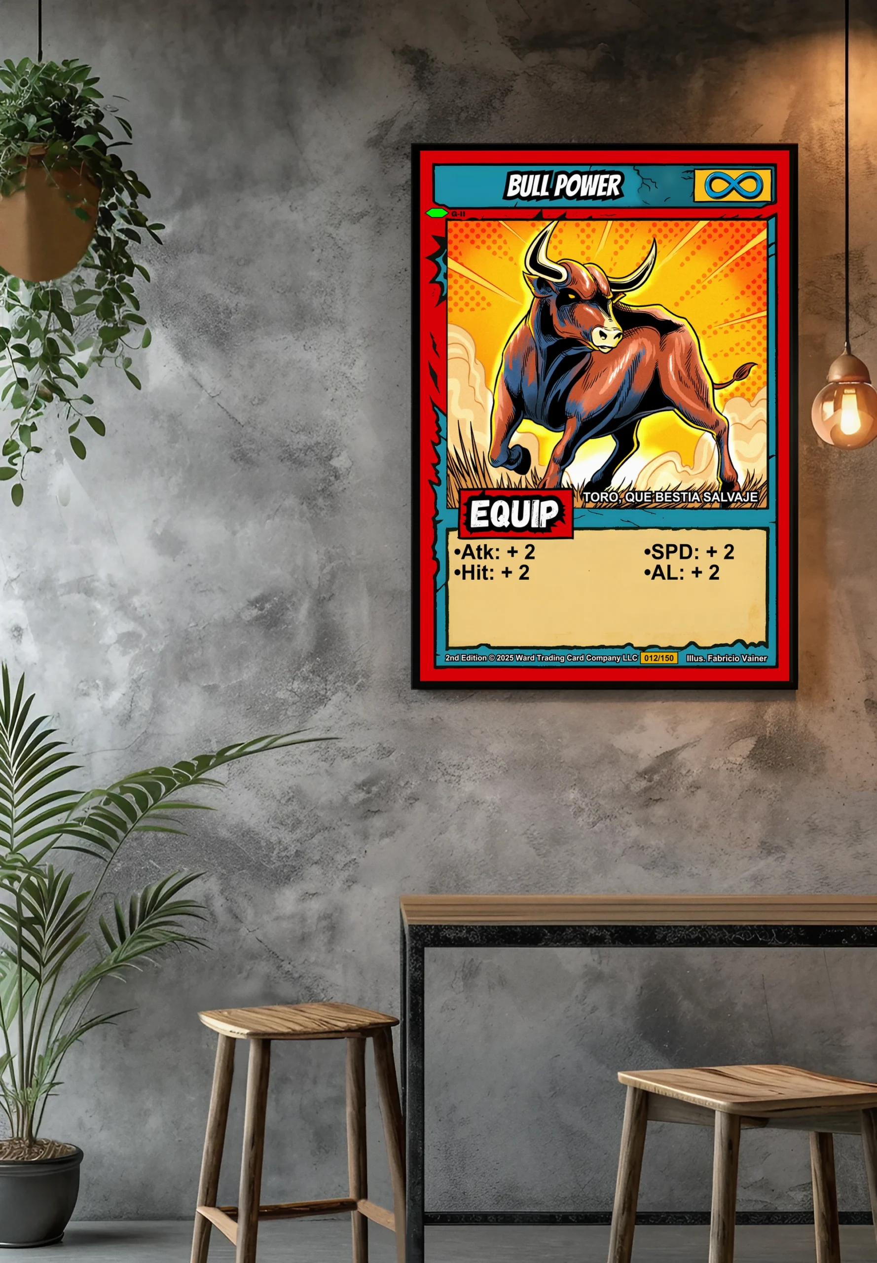 Bull Power Gallery Archival Print from Ward TCG - Image 3