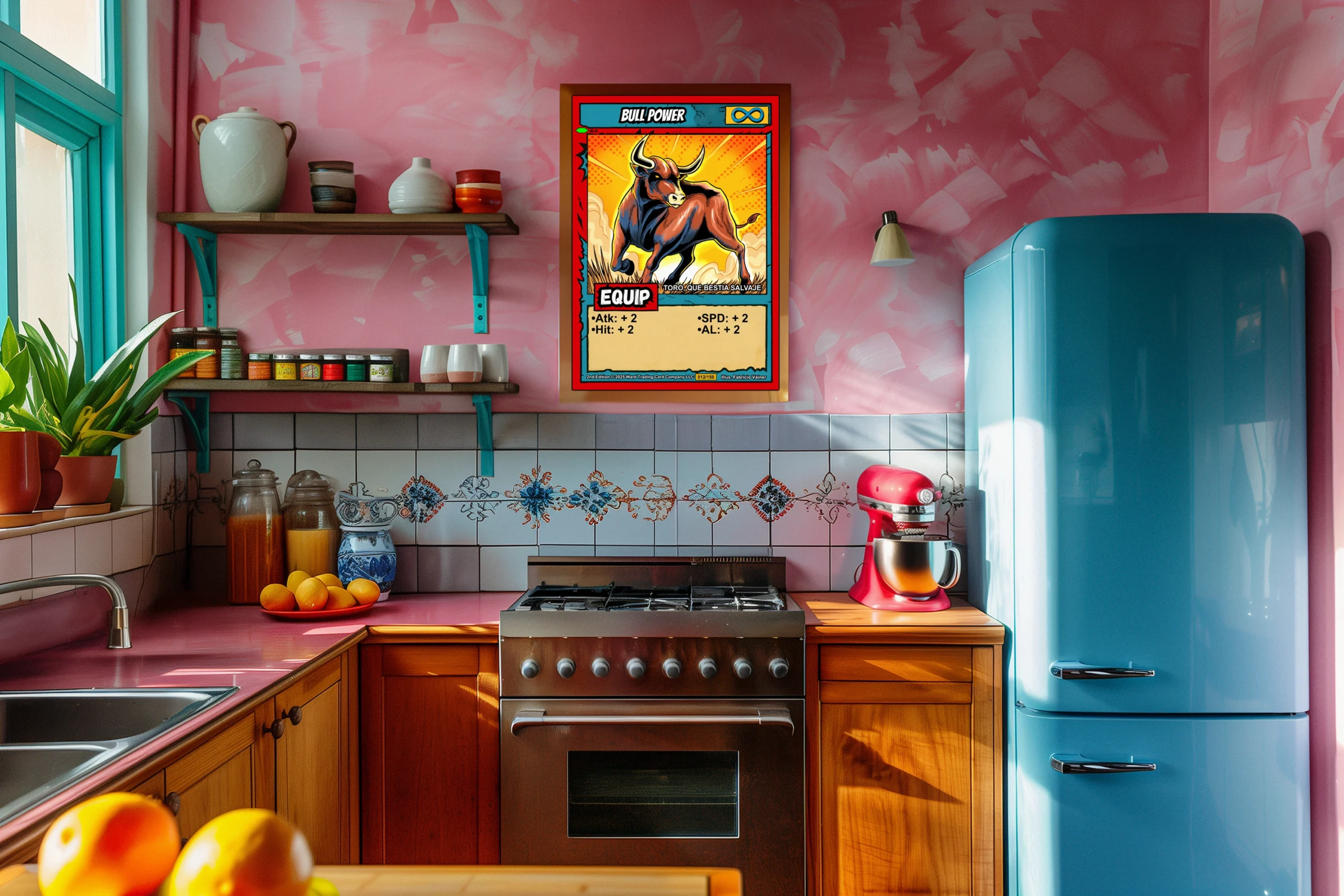 Bull Power Gallery Archival Print from Ward TCG - Image 4