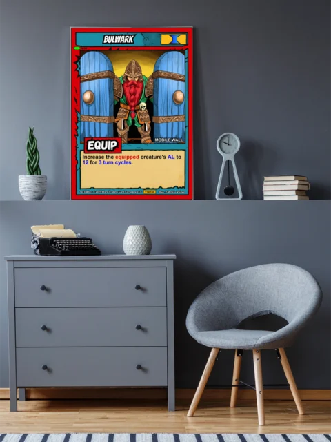 Bulwark Fantasy Art Print from Ward TCG