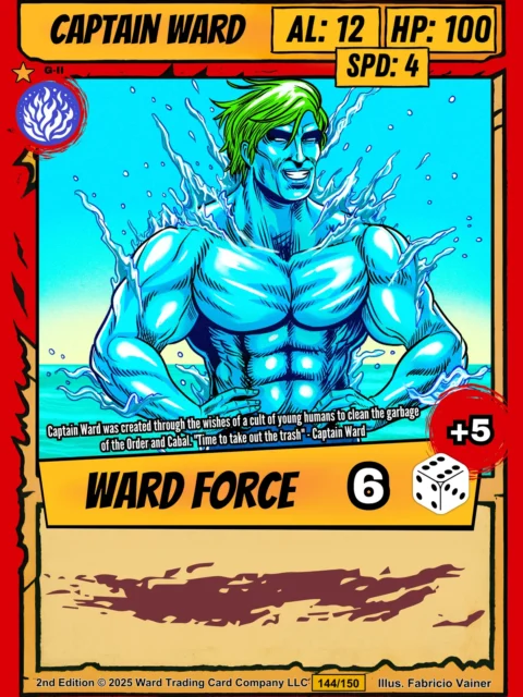 Alternative view of Captain Ward Gallery Canvas Print from Ward TCG