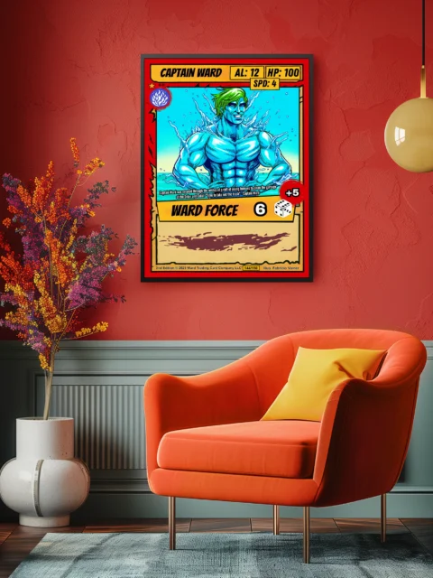 Captain Ward Gallery Canvas Print from Ward TCG