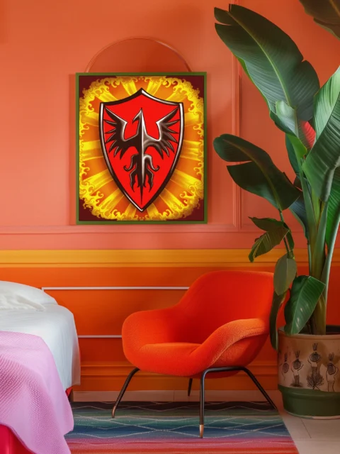 Card Back Art Fantasy Art Print from Ward TCG